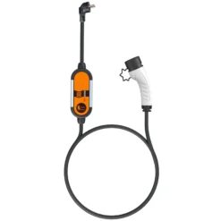 Portable EV Charger Type2 IEC62196-2 16A EVSE Charging Cable Type1 SAE J1772 EU Plug Controller Wallbox for Electric Car