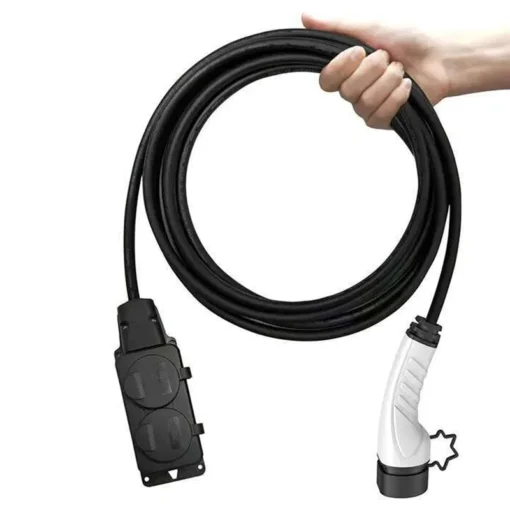Portable EV Charger Wallbox 16A Type1 j1772 Charging Cable Type2 Cord IEC62196 Schuko Plug Electric Car Charging Station