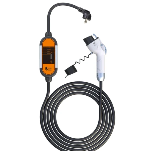 Portable EV Charger Wallbox 16A Type1 j1772 Charging Cable Type2 Cord IEC62196 Schuko Plug Electric Car Charging Station